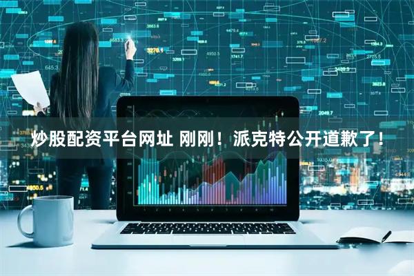 炒股配资平台网址 刚刚！派克特公开道歉了！